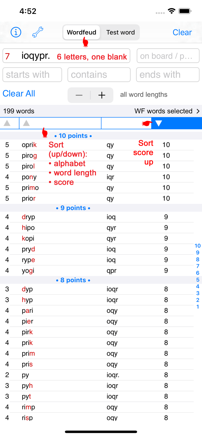 Dansk Words Finder Wordfeud