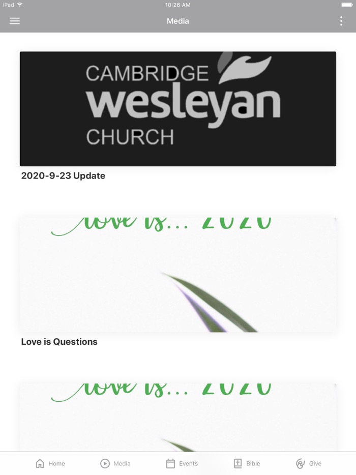 Cambridge Wesleyan Church