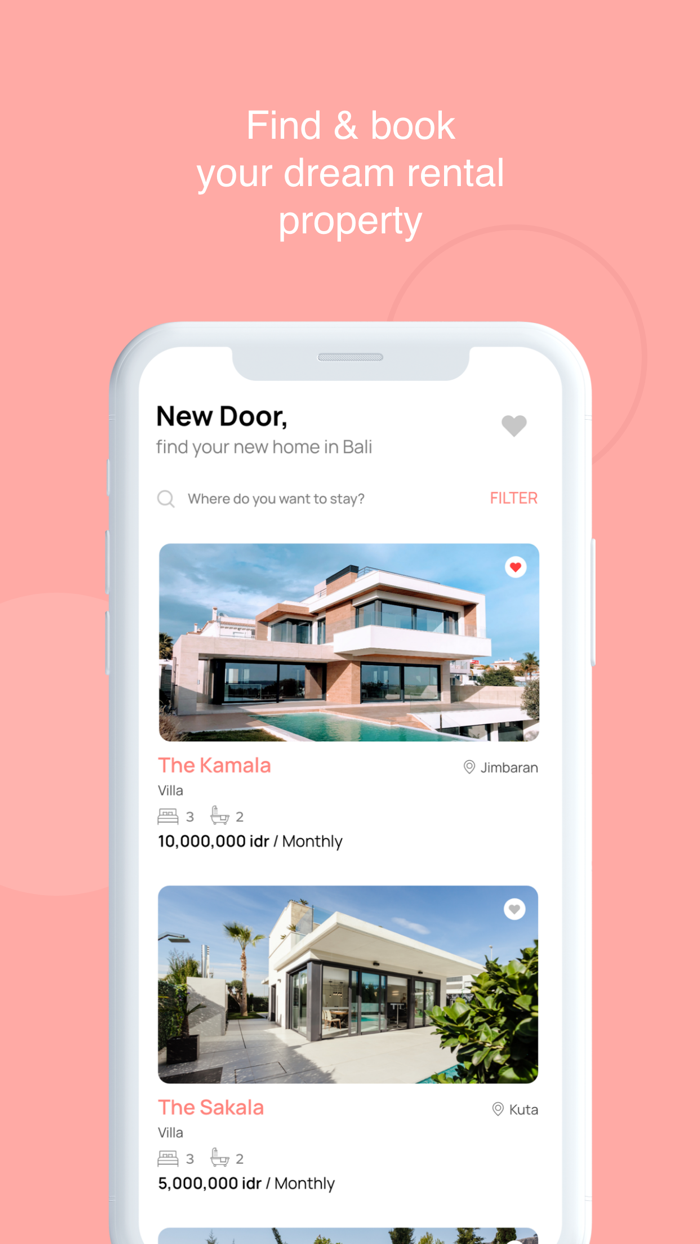 New Door Bali Property Rentals