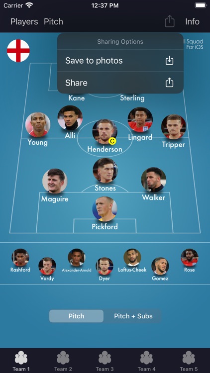 Lineup - Football Squad screenshot-6