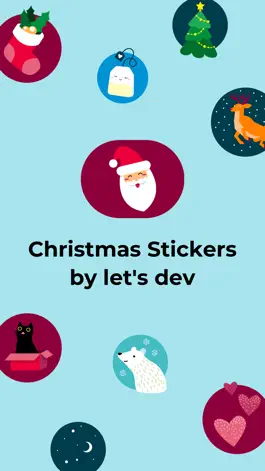 Game screenshot Christmas Sticker by let's dev mod apk