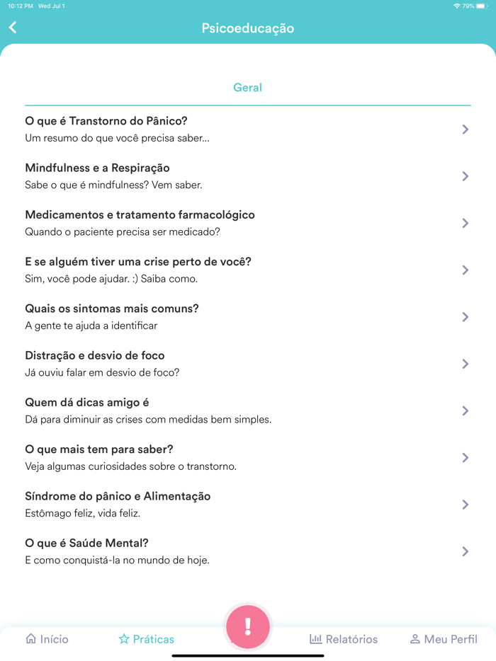Serena - Viver sem pânico