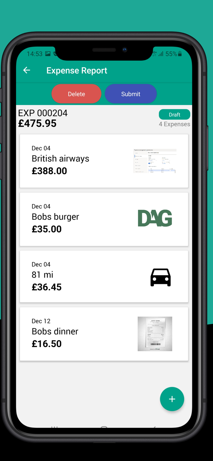 Expense Reports - Dynamics 365