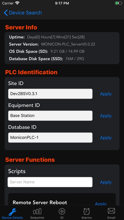 Monicon PLC screenshot-4