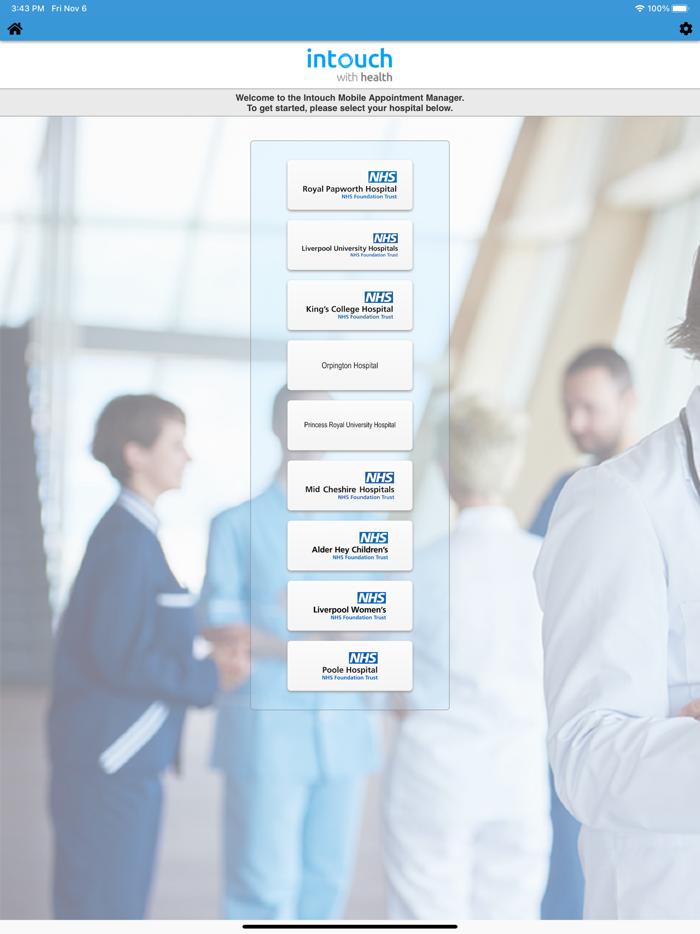 Intouch Appointment Manager