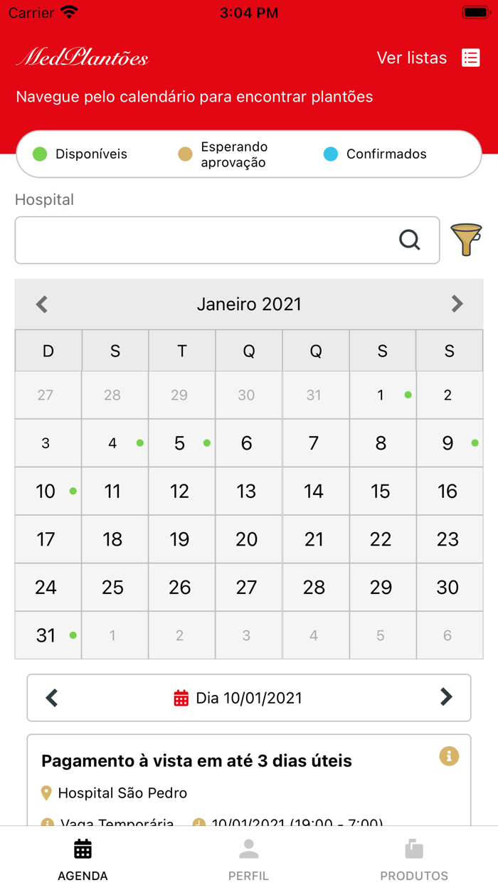 MedPlantões - Plantões Médicos