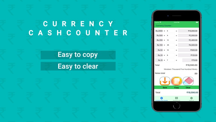 CurrencyCashCounter