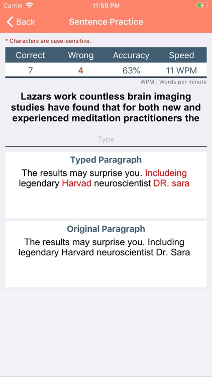 Typing Speed Test screenshot-3