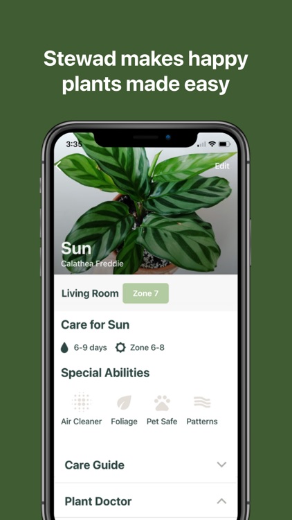 Steward: Plant Care Customized