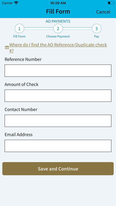 AO Payments screenshot 2