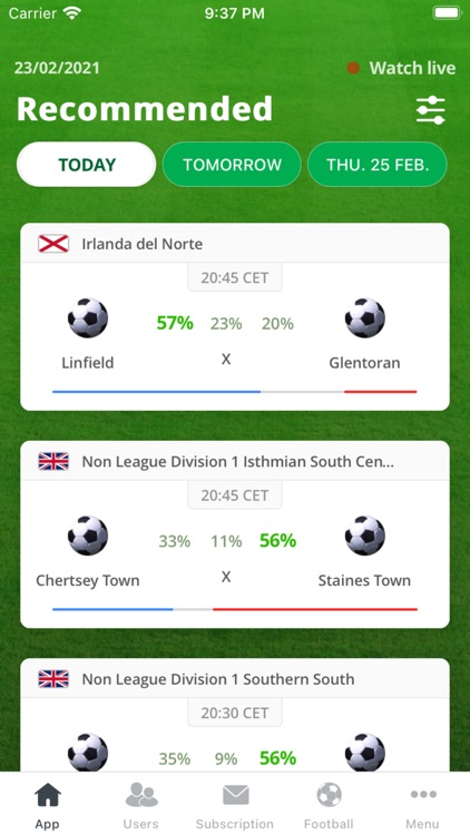 Prediction Football