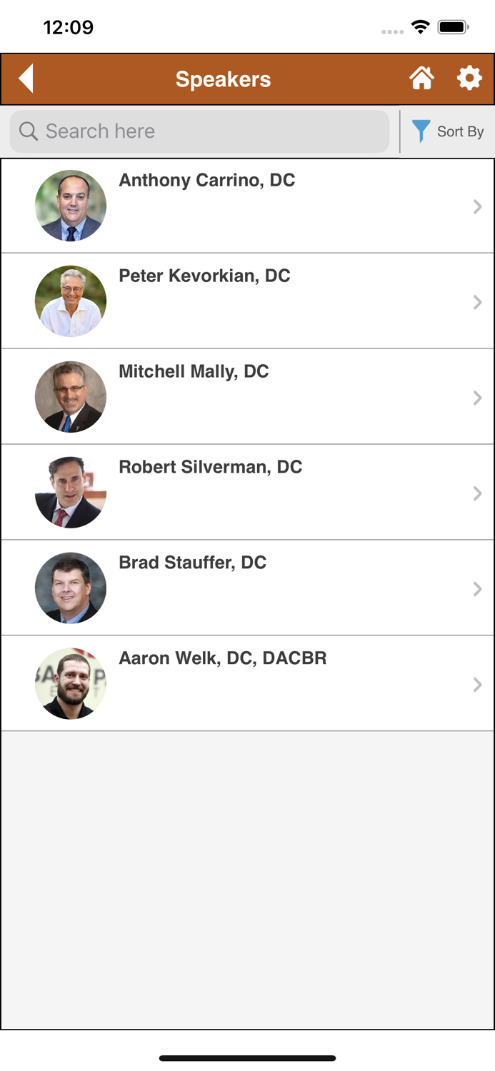 NCPA Mobile Event App