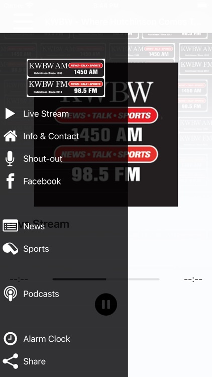 KWBW Radio, Hutchinson, KS