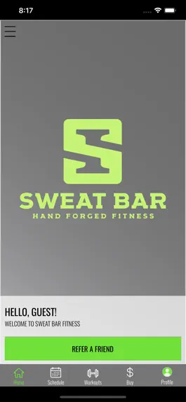 Game screenshot Sweat Bar Fitness apk