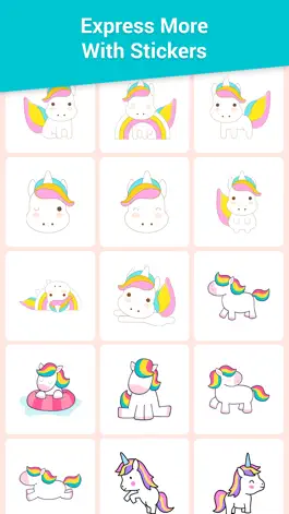 Game screenshot Feelings Unicorn Stickers apk