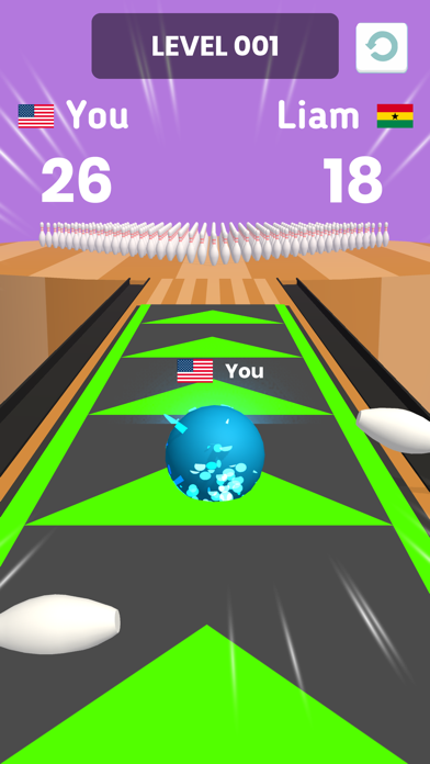 Bowling Run 3D screenshot 2