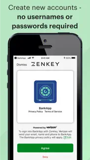 zenkey powered by verizon iphone screenshot 2