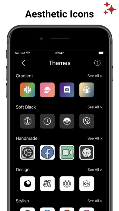 Icon.Luxe - Transparent Themes screenshot 2