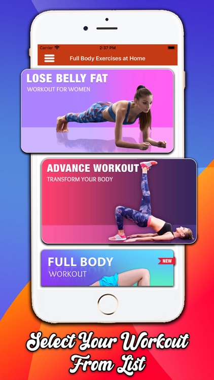 Full Body Exercises at Home screenshot-1