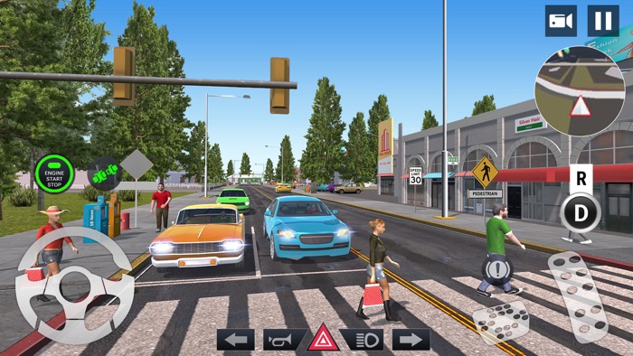 汽车 停车处 - 驾驶 学校 2021