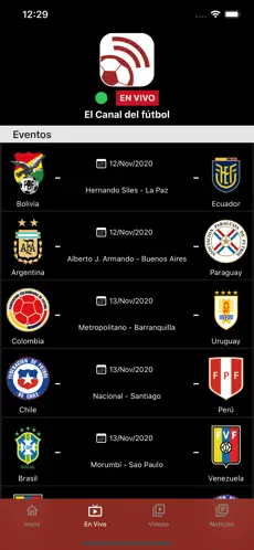 Screenshot 2 El Canal del Fútbol iphone