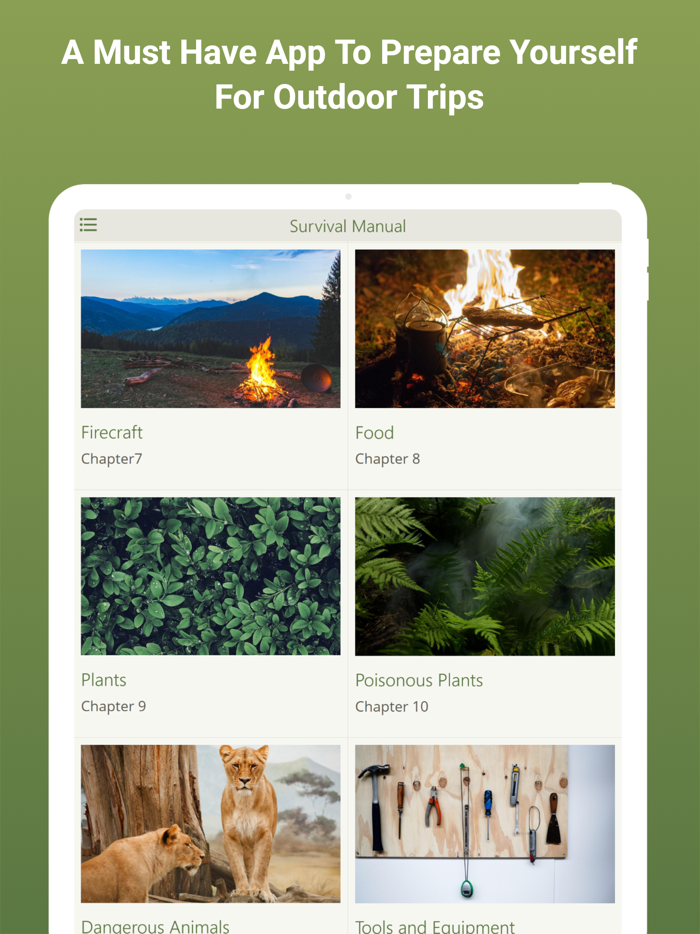 Survival Manual For Wilderness