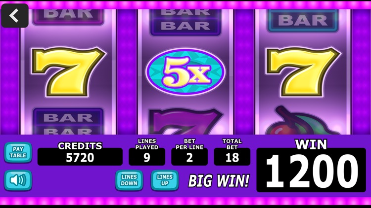 Sim slots party bonus game