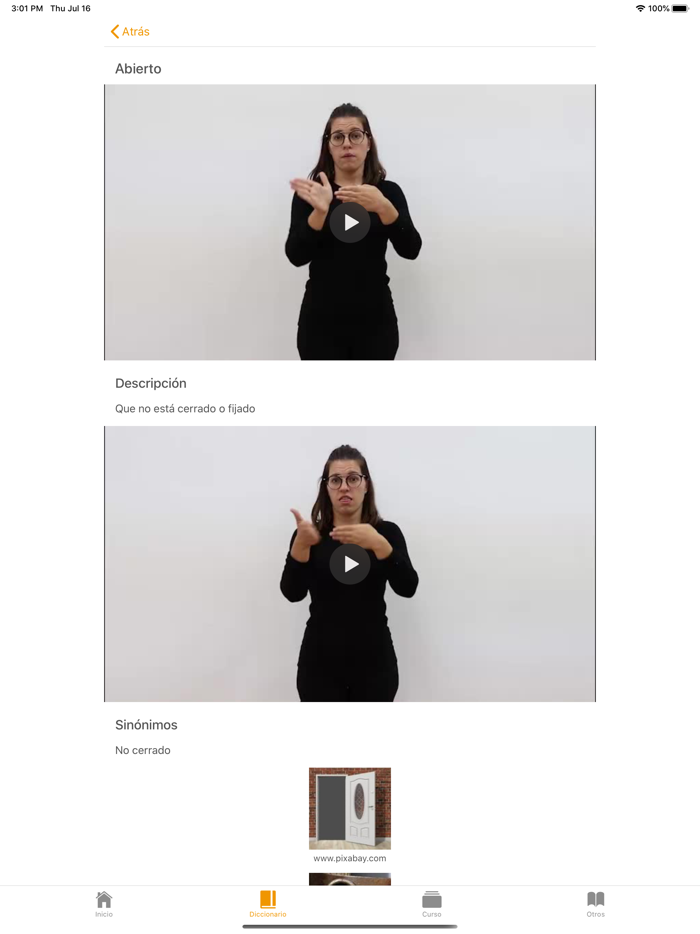 SWING Mueble Español