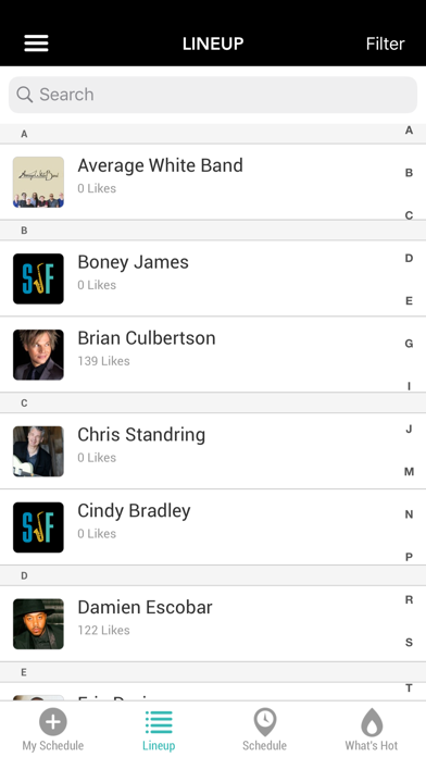 How to cancel & delete Seabreeze Jazz Festival from iphone & ipad 4