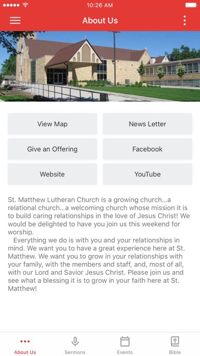 How to cancel & delete St. Matthews Worthington MN from iphone & ipad 1