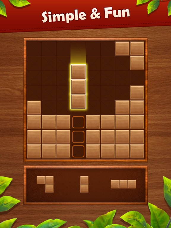 Wood Block Puzzle Deluxe screenshot 10