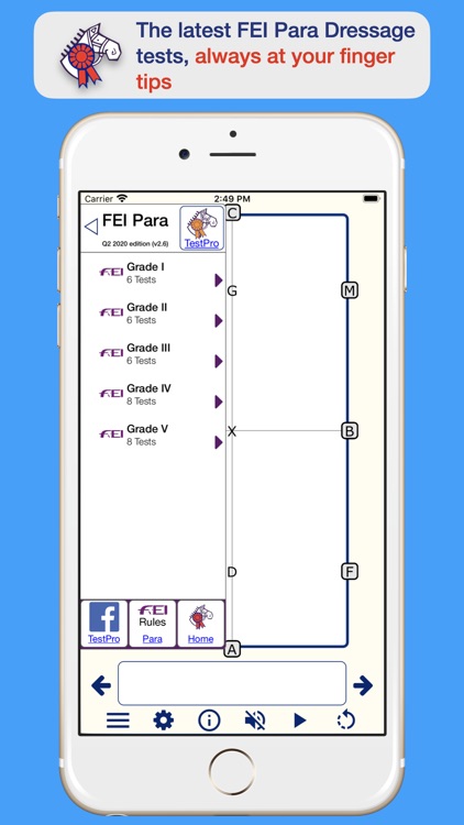 TestPro FEI Para Dressage screenshot-0