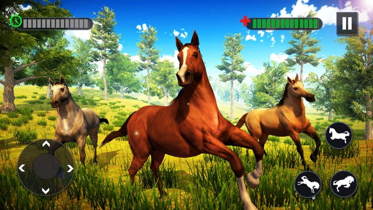 Wild Horse Family Survival 3D screenshot-3