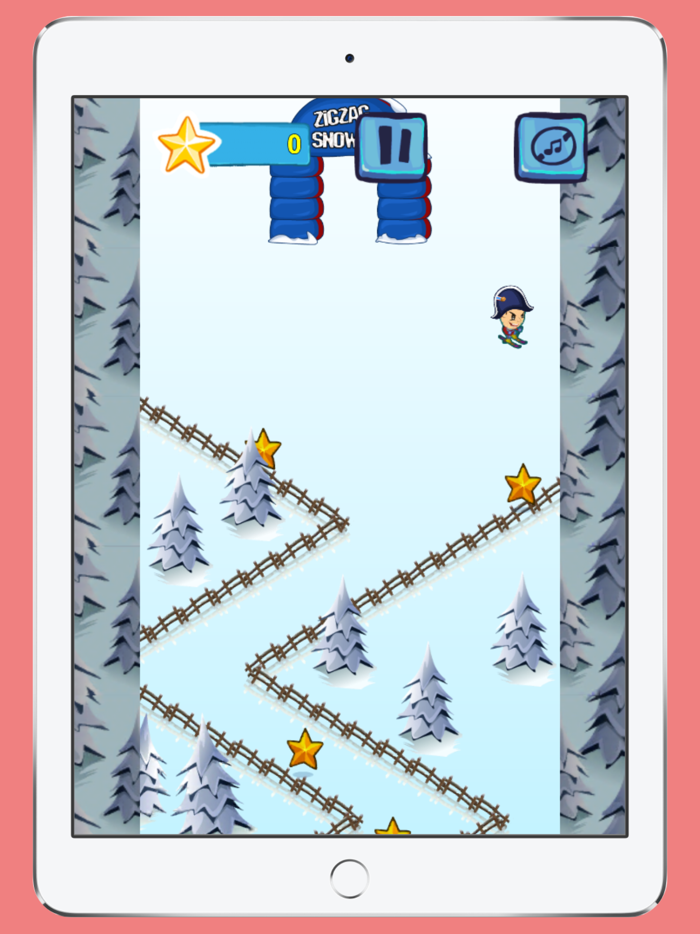 Happy Snow Zig Zag Challenge