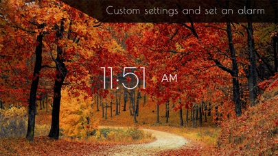 Autumn Clock HD screenshot 3