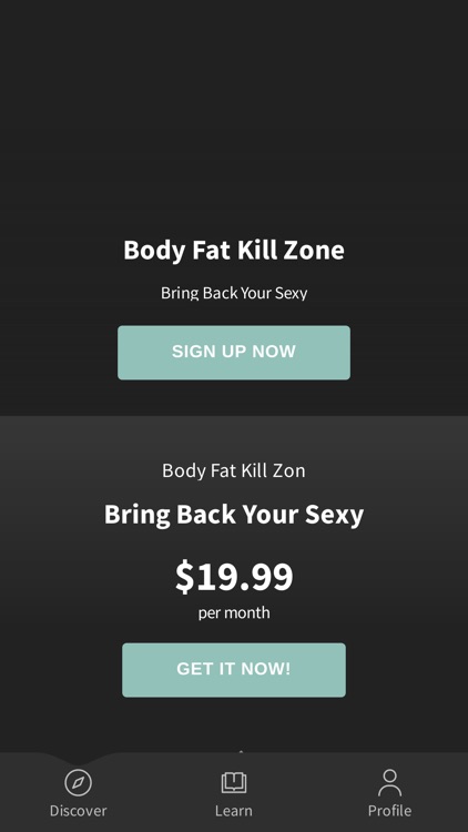 BODY FAT KILL ZONE