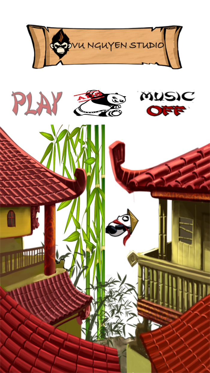 Kung fu Game Panda Jump 2020