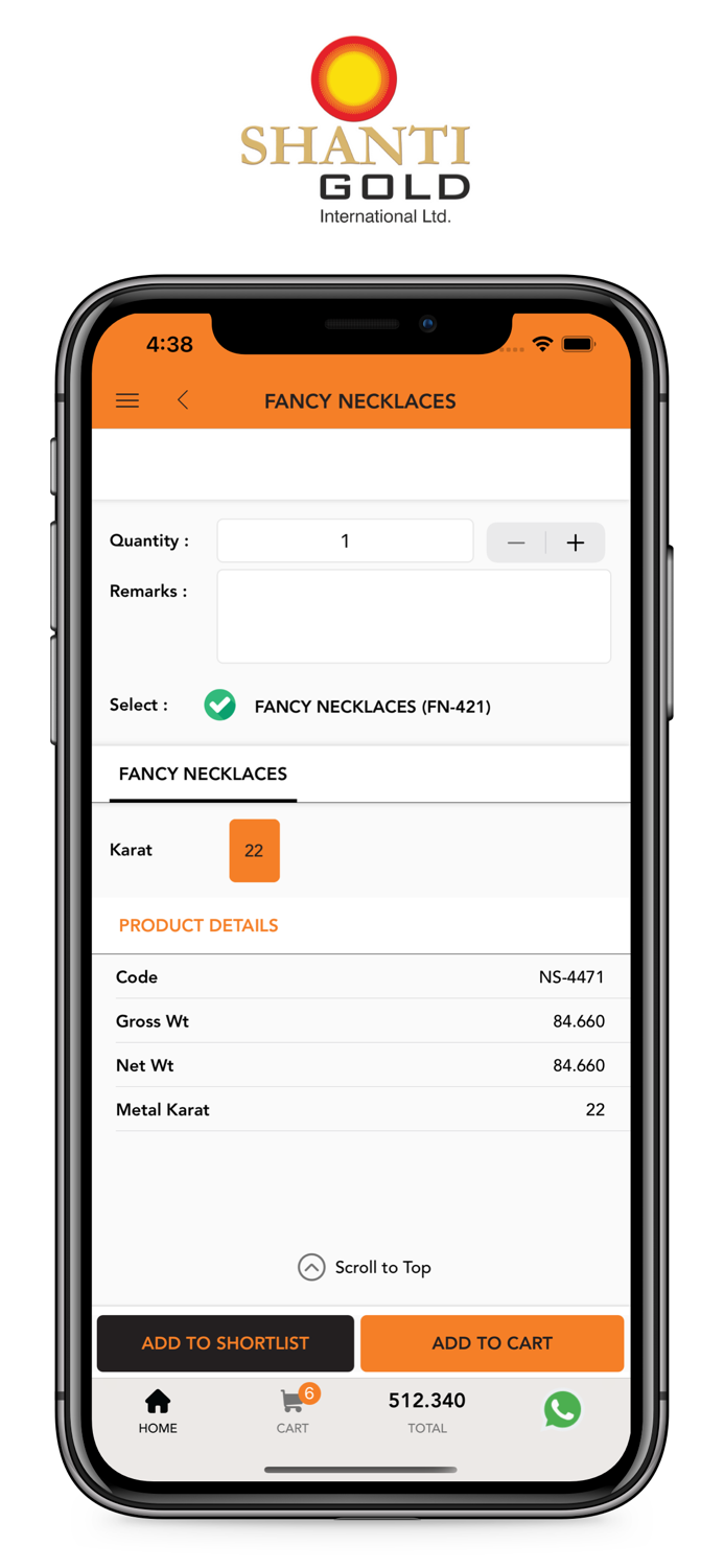 Shanti Gold - Online