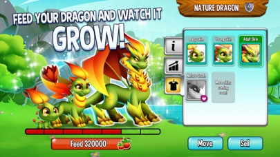 Screenshot from Dragon City Mobile
