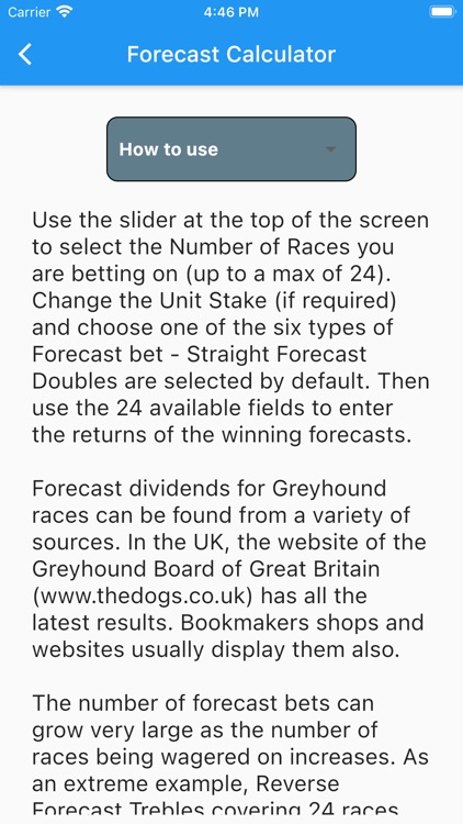 Greyhound Betting Calculator screenshot-7