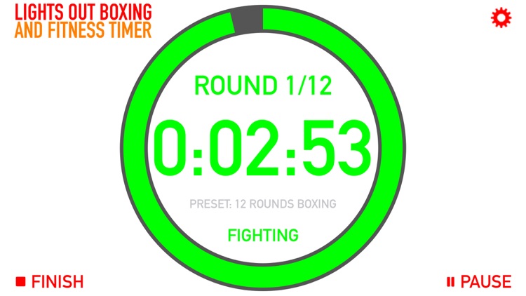 Lights Out Boxing Timer screenshot-8