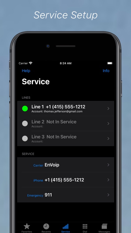 EnVoip Mobile Client screenshot-7