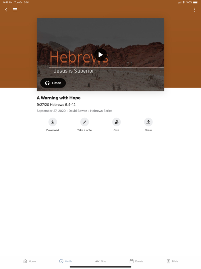 Standing Stones Comm Church