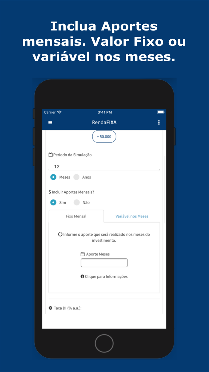 Calculadora Renda Fixa Fácil