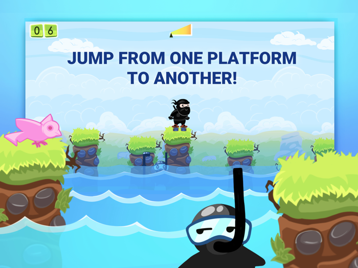 Little Ninja Platform Jumping