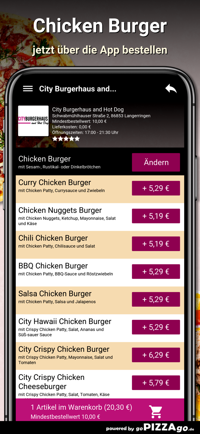 City Burgerhaus and Hot Dog