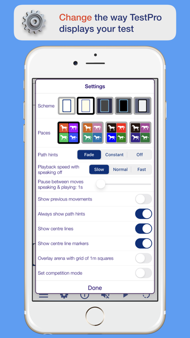 How to cancel & delete TestPro: FEI Dressage Tests from iphone & ipad 4