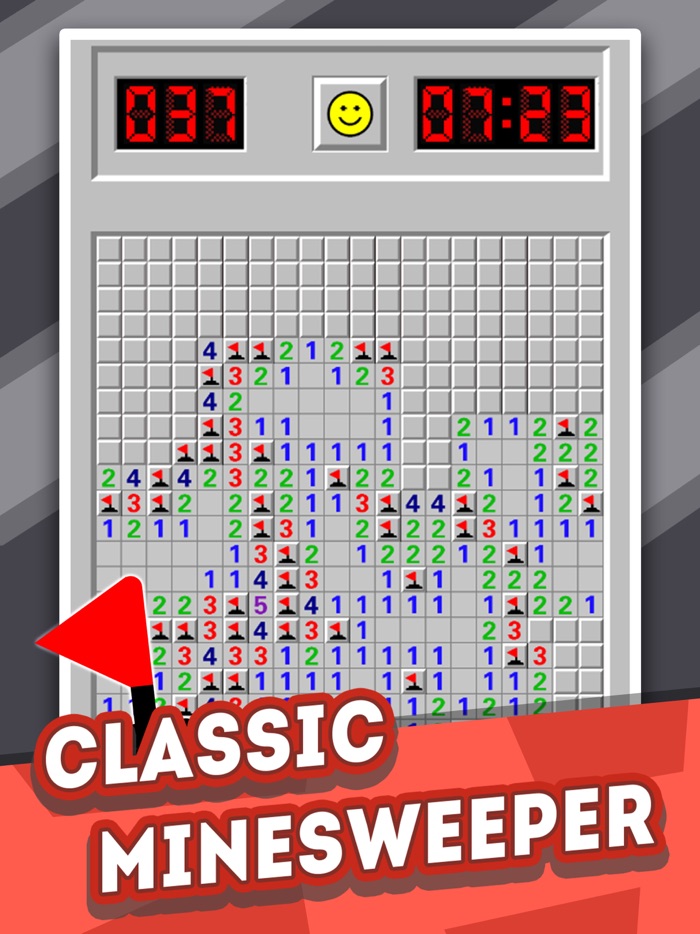 Minesweeper Puzzle Retro