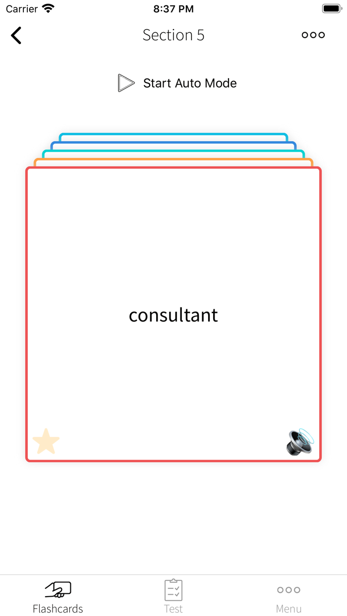 English Arabic Flashcards