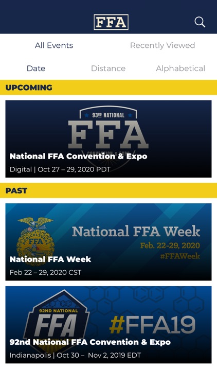 National FFA Events